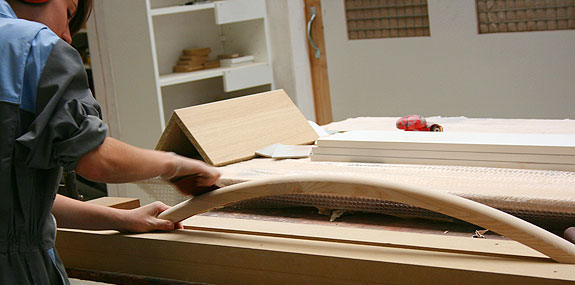 Travail du bois finitions