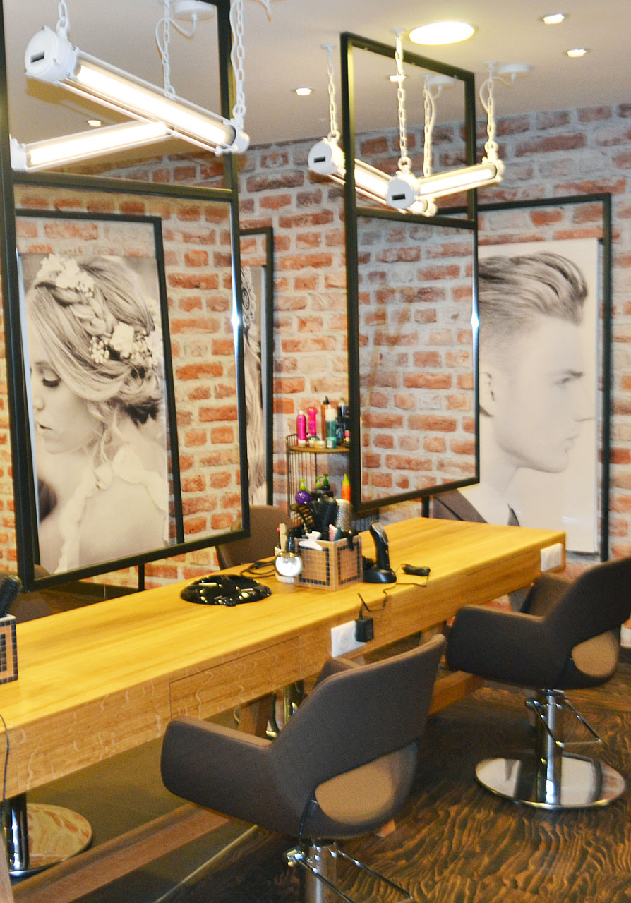 Agencement salon de coiffure